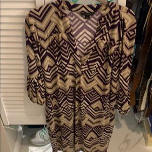 Lightweight wrinkle free and comfortable dress.